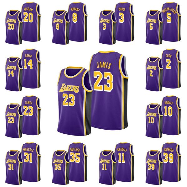 los angeles lakers kobe bryant lebron james lonzo ball danny green anthony davis kyle kuzma jersey, Black
los angeles lakers kobe bryant lebron james lonzo ball danny green anthony davis kyle kuzma jersey, Black