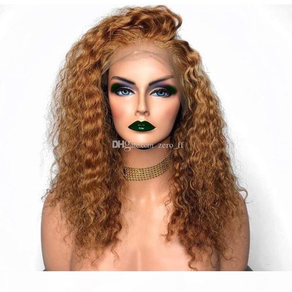 #27 blonde deep curly wave glueless lace front wig curly human hair wigs for black women brazilian honey blonde full lace wig, Black;brown
#27 blonde deep curly wave glueless lace front wig curly human hair wigs for black women brazilian honey blonde full lace wig, Black;brown