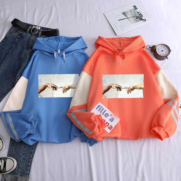 new women hoodies michelangelo print white hoodies sweatshirt summer female oversized short sleeve harajuku woman hoodies 1014, Black
new women hoodies michelangelo print white hoodies sweatshirt summer female oversized short sleeve harajuku woman hoodies 1014, Black