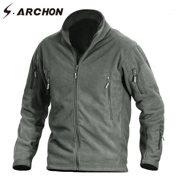 s.archon autumn winter thermal fleece jackets men windbreaker warm tactical outerwear clothing thick army combat coats1, Black;brown
s.archon autumn winter thermal fleece jackets men windbreaker warm tactical outerwear clothing thick army combat coats1, Black;brown
