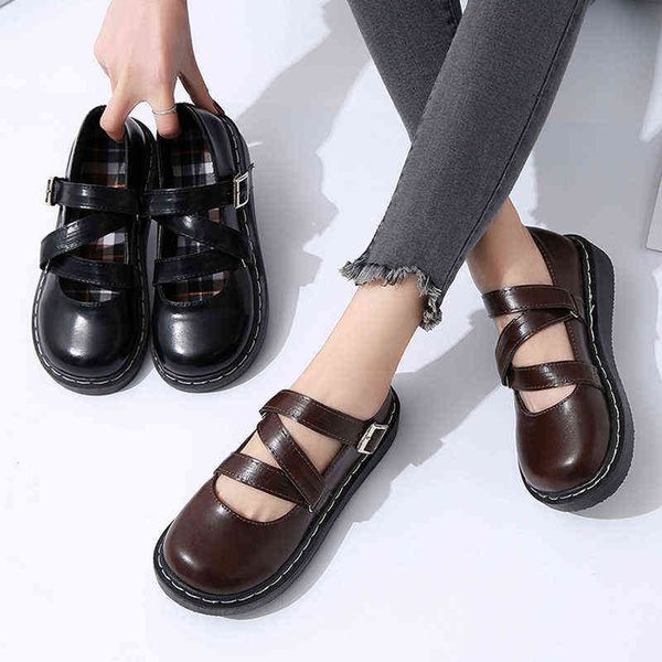 dress lolita spring autumn women casual cross-tied buckle platform mary janes shoes girl retro round toe ladies shoe 8581n 220309, Black
dress lolita spring autumn women casual cross-tied buckle platform mary janes shoes girl retro round toe ladies shoe 8581n 220309, Black