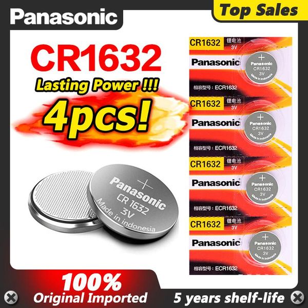 4 x original brand new battery for panasonic cr1632 3v button cell coin batteries for watch computer cr 1632 suitable watch wmtskj bdesybag, Bronze;slivery
4 x original brand new battery for panasonic cr1632 3v button cell coin batteries for watch computer cr 1632 suitable watch wmtskj bdesybag, Bronze;slivery
