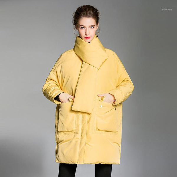 elifashion korean fashion loose white duck down jacket female end casual scarf coat fashion for women in winter1, Black
elifashion korean fashion loose white duck down jacket female end casual scarf coat fashion for women in winter1, Black