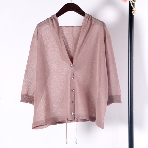 shuchan hooded cardigans women linen summer casual computer knitted sweater women 3/4 sleeve cddm-622 201202, White;black
shuchan hooded cardigans women linen summer casual computer knitted sweater women 3/4 sleeve cddm-622 201202, White;black