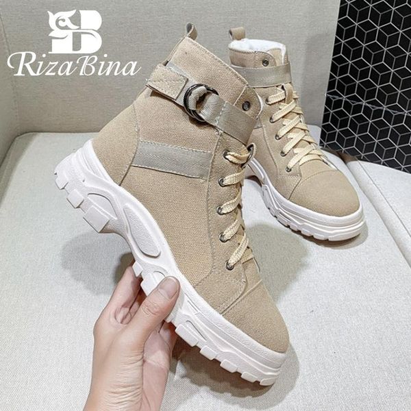 boots rizabina women ankle shoes round toe thick bottom lace up buckle casual leisure female footwear size 29-43, Black
boots rizabina women ankle shoes round toe thick bottom lace up buckle casual leisure female footwear size 29-43, Black