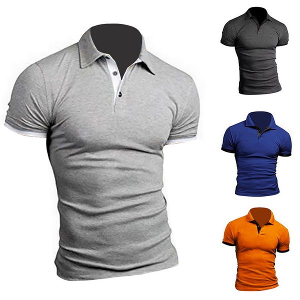 2020 new men's solid color summer homme casual short sleeve cotton polo shirts male camisa masculina men clothes, White;black
2020 new men's solid color summer homme casual short sleeve cotton polo shirts male camisa masculina men clothes, White;black