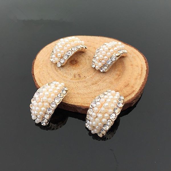 trendy new pearls paved curved alloy button patch sticker craft fit girls hair jewelry bow center decor garment shoes diy, Golden;silver
trendy new pearls paved curved alloy button patch sticker craft fit girls hair jewelry bow center decor garment shoes diy, Golden;silver