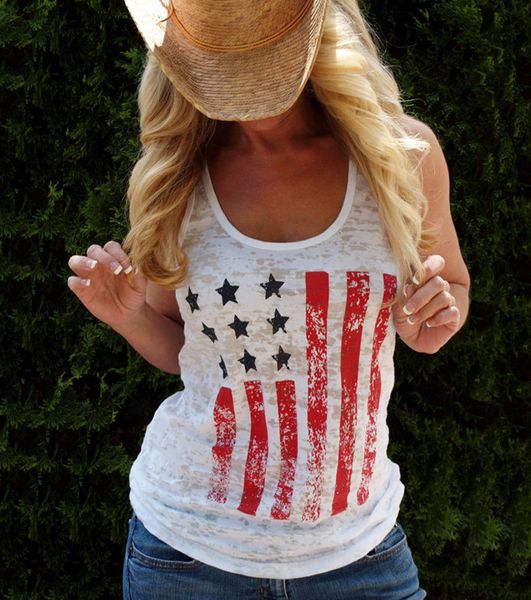 women clothing casual united states national flag printed tank summer female sleeveless tees cotton tshirts ing, White
women clothing casual united states national flag printed tank summer female sleeveless tees cotton tshirts ing, White