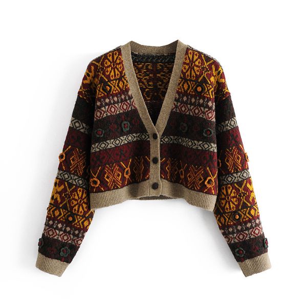 2021 new 4746 autumn european american women's jacquard knitwear manufacturer wholesale and direct selling sweater women 1ckq, White;black
2021 new 4746 autumn european american women's jacquard knitwear manufacturer wholesale and direct selling sweater women 1ckq, White;black