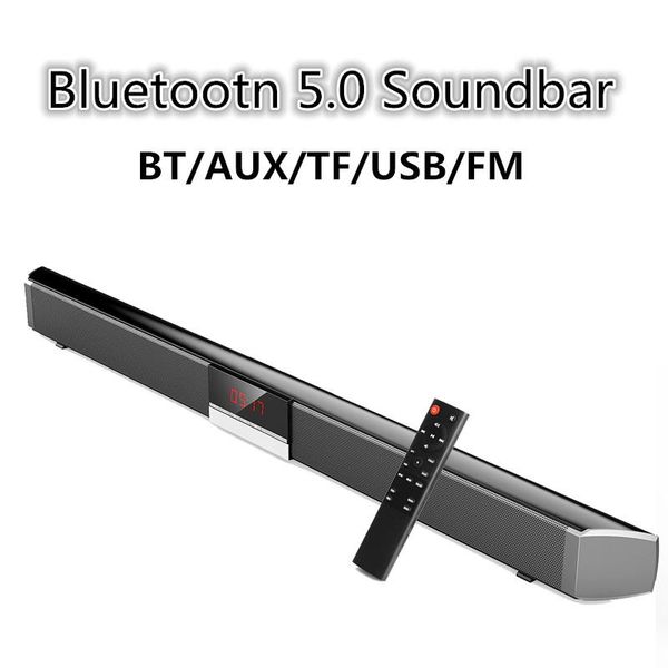 soundbar 60w tv sound bar wired and wireless bluetooth home theater surround for pc speaker music center
soundbar 60w tv sound bar wired and wireless bluetooth home theater surround for pc speaker music center