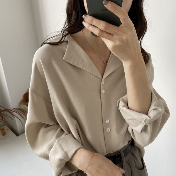 2021 new women blouse turn down collar long sleeve womens and blouses elegant ol style shirts blusas roupa feminina clothes f57y, White
2021 new women blouse turn down collar long sleeve womens and blouses elegant ol style shirts blusas roupa feminina clothes f57y, White