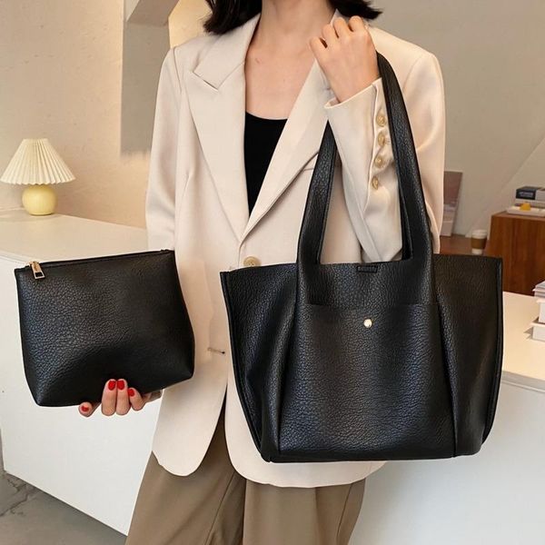 2piece/set retro women's bucket bag soft pu leather handbags ladies simple versatile and practical one-shoulder bag 2020
2piece/set retro women's bucket bag soft pu leather handbags ladies simple versatile and practical one-shoulder bag 2020