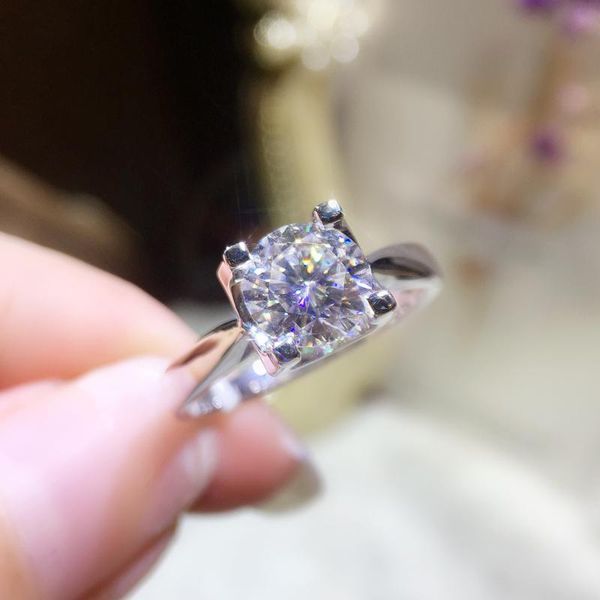 cluster rings 14k white gold ring 4 smooth setting round brilliant cut lab diamond moissanite jewelry engagement anniversary, Golden;silver
cluster rings 14k white gold ring 4 smooth setting round brilliant cut lab diamond moissanite jewelry engagement anniversary, Golden;silver