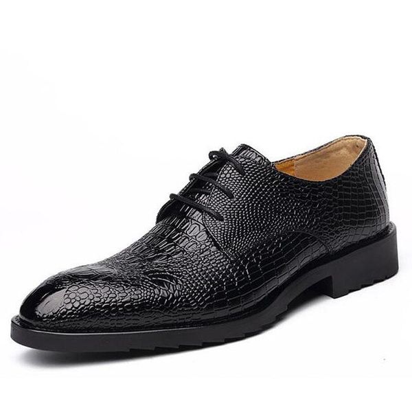горячая мода мужчины crocodile grain кожаные ботинки оксфорд мужчины lace-up формальные обувь человек партии свадебное платье, Black
горячая мода мужчины crocodile grain кожаные ботинки оксфорд мужчины lace-up формальные обувь человек партии свадебное платье, Black