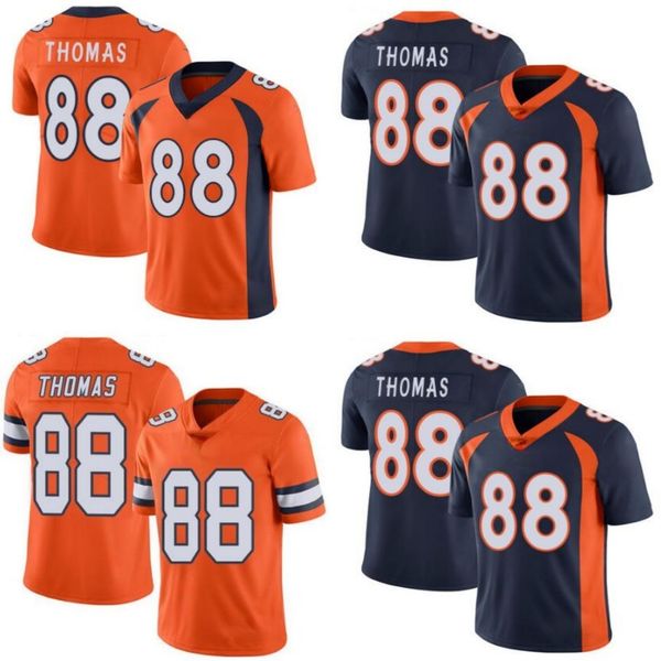 men #88 demaryius thomas women youth nfl limited rush jersey, Black;red