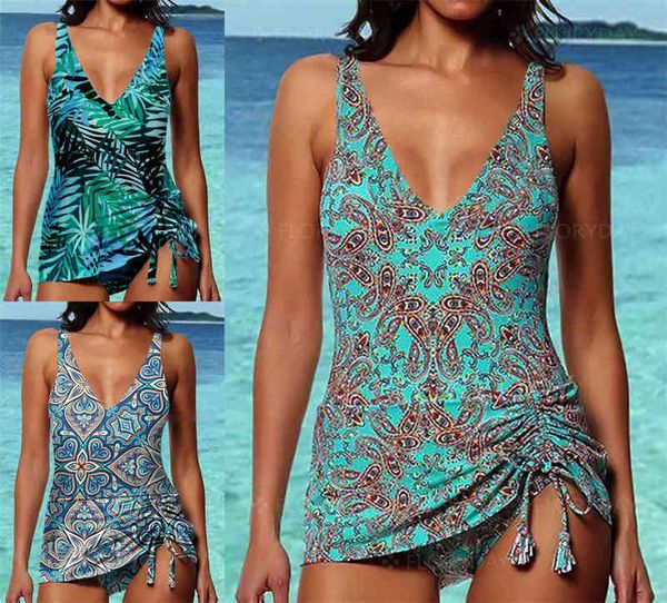 new european and american floral jumpsuits bikini swimsuit personalized short skirt swimsuit 220106, White;black
new european and american floral jumpsuits bikini swimsuit personalized short skirt swimsuit 220106, White;black