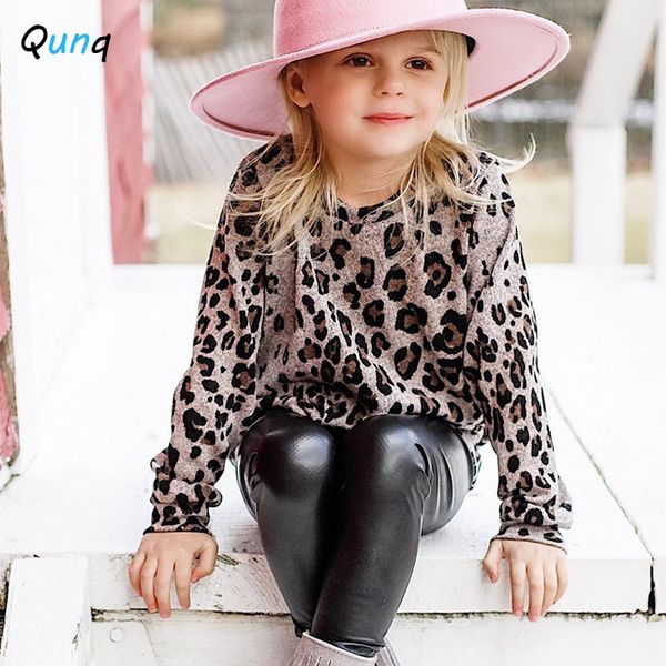 fashion girls clothes set long sleeve leopard shirts black leather pants spring fall kids suits 2 3 4 5 6 year children clothingx1019, White
fashion girls clothes set long sleeve leopard shirts black leather pants spring fall kids suits 2 3 4 5 6 year children clothingx1019, White