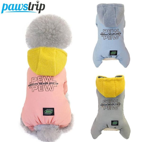 pawstrip winter dog jumpsuit warm puppy hoodie soft thickening warm dog coat pet winter clothes yorkies clothing for dogs
pawstrip winter dog jumpsuit warm puppy hoodie soft thickening warm dog coat pet winter clothes yorkies clothing for dogs