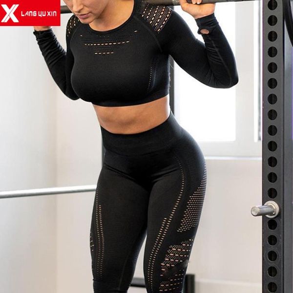 yoga outfits women seamless set fitness sports suits cloth long sleeve crop shirts high waist running leggings workout tracksuits, White;red
yoga outfits women seamless set fitness sports suits cloth long sleeve crop shirts high waist running leggings workout tracksuits, White;red