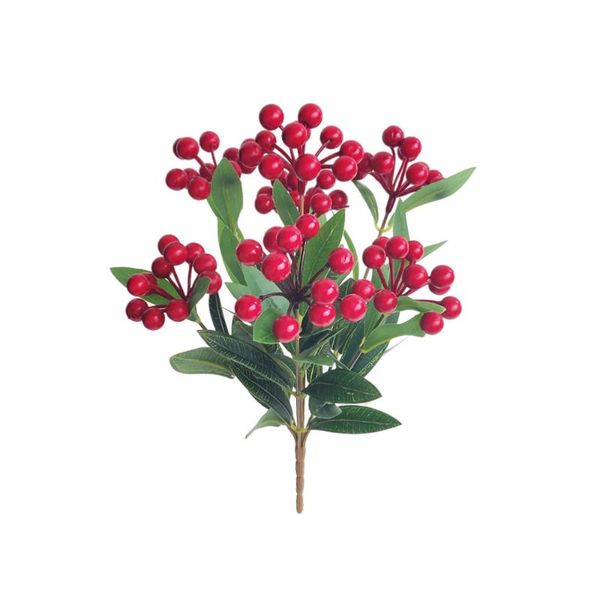 decorative flowers & wreaths 7 heads artificial small berries bouquet ornaments diy craft for banquet christmas
decorative flowers & wreaths 7 heads artificial small berries bouquet ornaments diy craft for banquet christmas