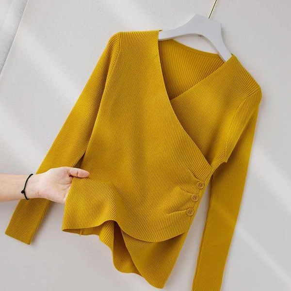 autumn winter fashion casual long sleeve womens sweaters ladies long sleeve long knits female apparel deep v pull femme, White;black
autumn winter fashion casual long sleeve womens sweaters ladies long sleeve long knits female apparel deep v pull femme, White;black