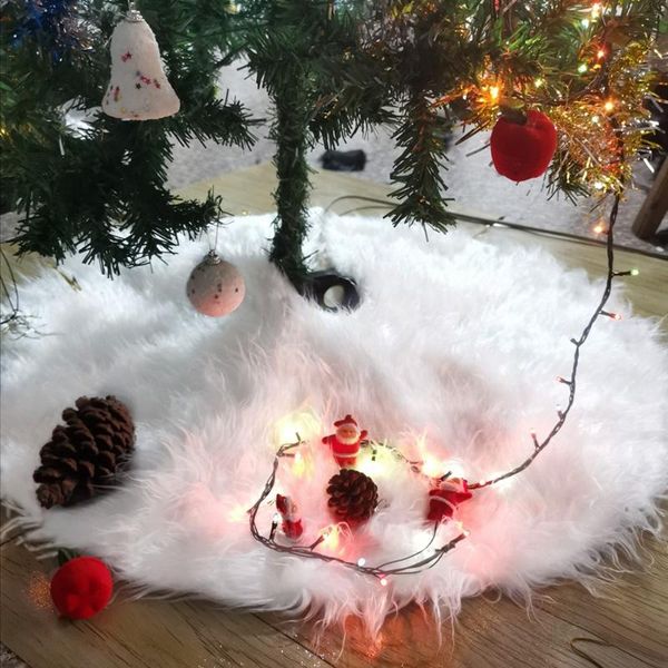 78/90/120cm luxury faux fur christmas tree skirt 48 inch new year white christmas tree decorations decoration for home
78/90/120cm luxury faux fur christmas tree skirt 48 inch new year white christmas tree decorations decoration for home