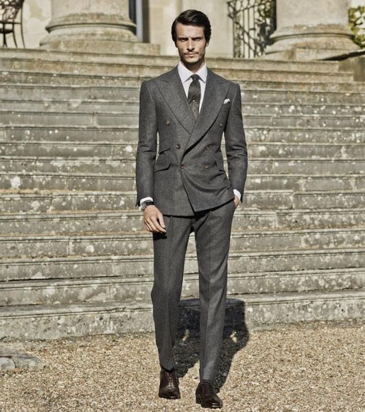 new winter smoking grey tweed men suit double breasted tuxedo slim fit 2 piece groom wedding suits custom blazer terno masculino, White;black
new winter smoking grey tweed men suit double breasted tuxedo slim fit 2 piece groom wedding suits custom blazer terno masculino, White;black