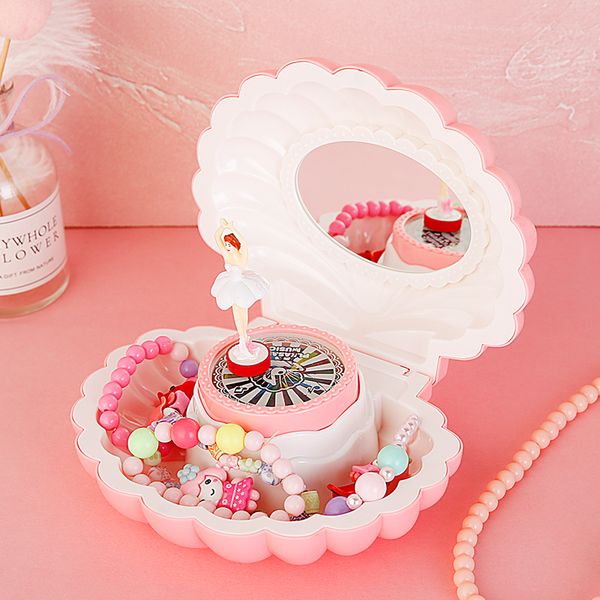 colorful flash shell music box music box eight sound creative dancing girl dressing box children's day birthday gift
colorful flash shell music box music box eight sound creative dancing girl dressing box children's day birthday gift