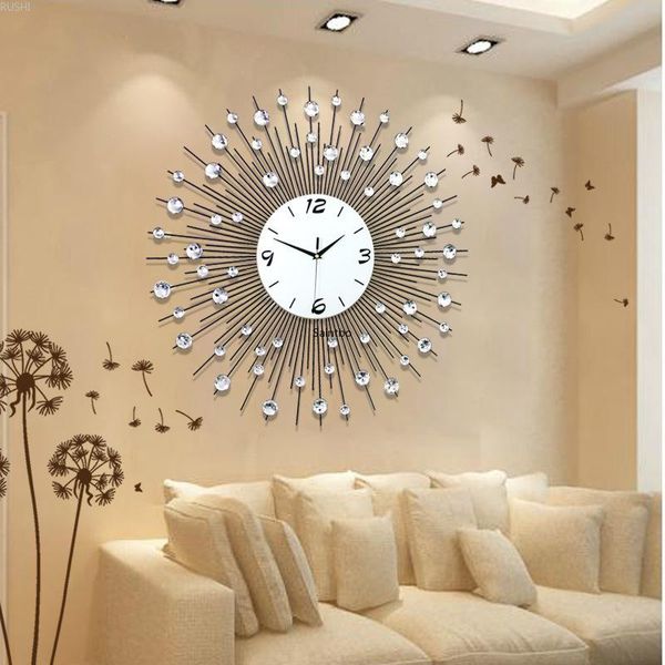 wall clocks 60cm/ 70cm/ 80cm creative living room bedroom studio decorative clock with diamond insert home decoration
wall clocks 60cm/ 70cm/ 80cm creative living room bedroom studio decorative clock with diamond insert home decoration