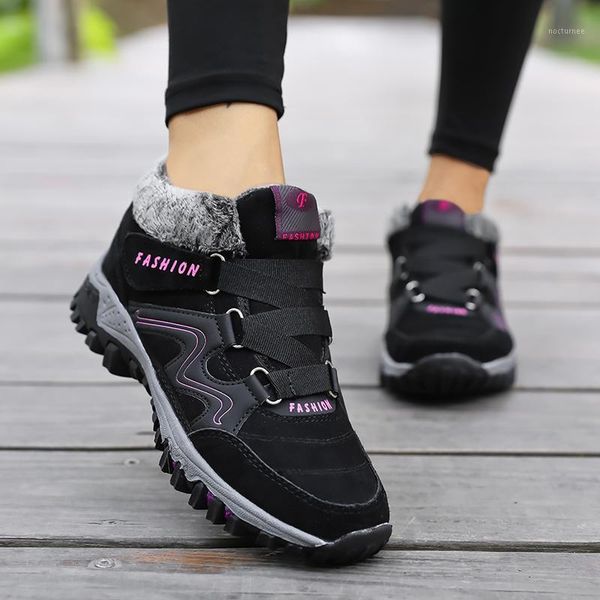 winter women's snow boots leather women warm thick plush snow boots waterproof wedge suede ladies shoes1, Black
winter women's snow boots leather women warm thick plush snow boots waterproof wedge suede ladies shoes1, Black