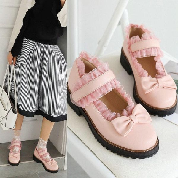 zawsthia 2020 round toe korean japanese girls platform chunky middle heel pumps ballet dance shoes lace ruffles mary janes women, Black
zawsthia 2020 round toe korean japanese girls platform chunky middle heel pumps ballet dance shoes lace ruffles mary janes women, Black