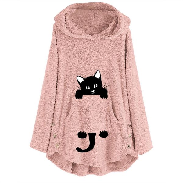 женская зима плюшевые пальто руно cat вышивание теплый hoodie top plus размер кнопки lady карманный outwear long pullover womens теплый b, Black
женская зима плюшевые пальто руно cat вышивание теплый hoodie top plus размер кнопки lady карманный outwear long pullover womens теплый b, Black