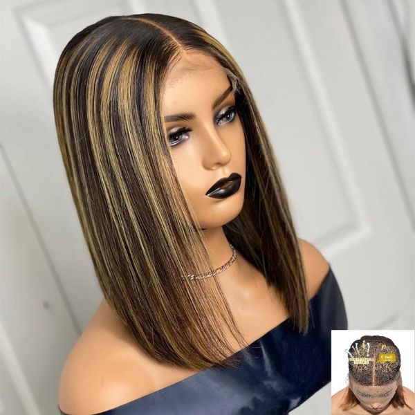 lace wigs highlight wig lacefront human hair short bob remy honey blonde 6 inches deep parting part for woman 130%, Black;brown
lace wigs highlight wig lacefront human hair short bob remy honey blonde 6 inches deep parting part for woman 130%, Black;brown