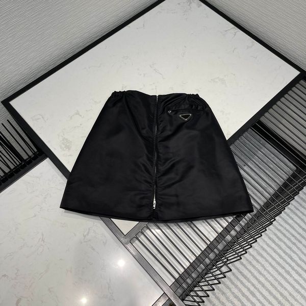 women fashion skirts with inverted triangle re-nylon style with recycle marks women short dress black color size sml
women fashion skirts with inverted triangle re-nylon style with recycle marks women short dress black color size sml