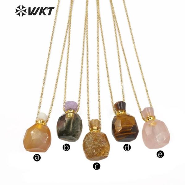 pendant necklaces wt-n1179 perfume bottle necklace natural stone tiger eye with gold electroplated chain fashion, Silver
pendant necklaces wt-n1179 perfume bottle necklace natural stone tiger eye with gold electroplated chain fashion, Silver