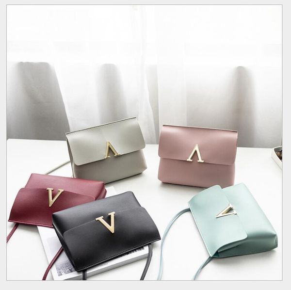 single-shoulder bag new v style women's cross-body bag small square