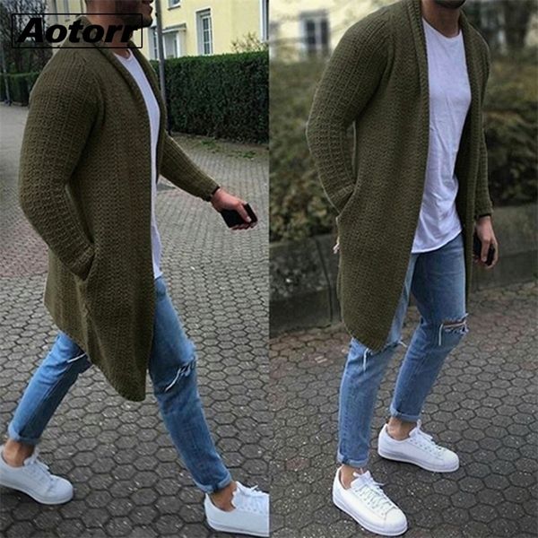 new mens knitted cotton cardigan fashion long sweaters male casual solid long sleeve slim outwear autumn winter warm jacket 201105, White;black
new mens knitted cotton cardigan fashion long sweaters male casual solid long sleeve slim outwear autumn winter warm jacket 201105, White;black