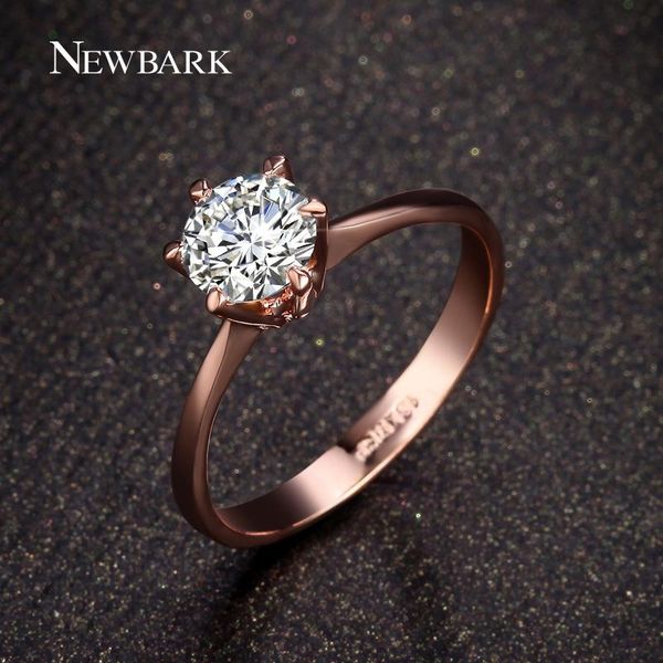 newbark forever love classic wedding band rings rose gold color 6 prong round sparkling cz rings jewelry, Golden;silver
newbark forever love classic wedding band rings rose gold color 6 prong round sparkling cz rings jewelry, Golden;silver