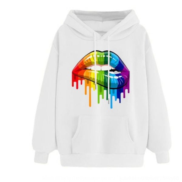 s0kns new rainbow color lip print loose hooded long sleeve 2019 new rainbow candy color lip hooded long sweater loose print candy sleeve swe, Black
s0kns new rainbow color lip print loose hooded long sleeve 2019 new rainbow candy color lip hooded long sweater loose print candy sleeve swe, Black