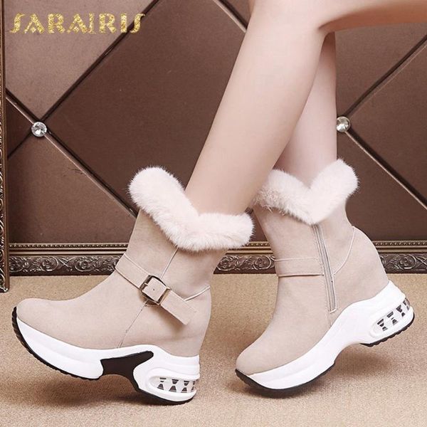 sarairis 2021 new arrivals platform comfy ins warm snow boots woman shoes trendy zipper wedges winter wholesale boots ladies, Black
sarairis 2021 new arrivals platform comfy ins warm snow boots woman shoes trendy zipper wedges winter wholesale boots ladies, Black