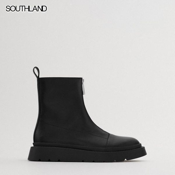 boots southland women's autumn winter shoes black zipper flat ankle boot female motorcycle boots1
boots southland women's autumn winter shoes black zipper flat ankle boot female motorcycle boots1