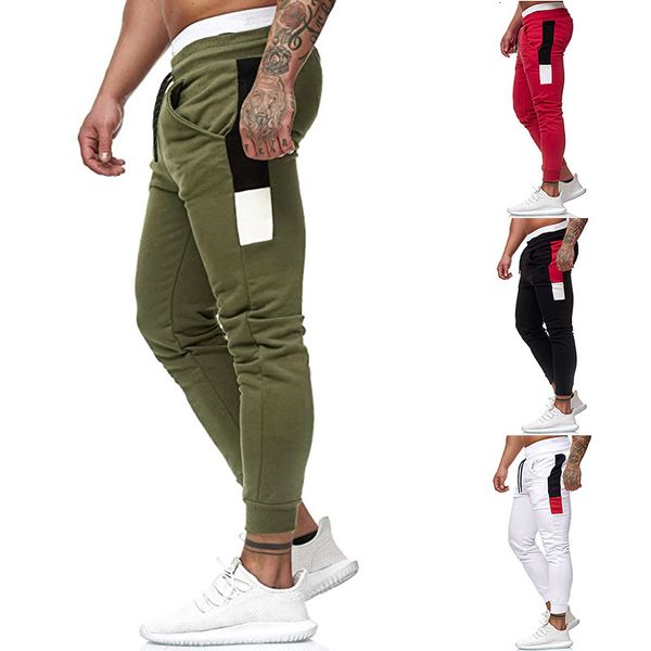 autumn 2020 new european side stitching drawstring fashion small foot casual sports men's pants, Black
autumn 2020 new european side stitching drawstring fashion small foot casual sports men's pants, Black