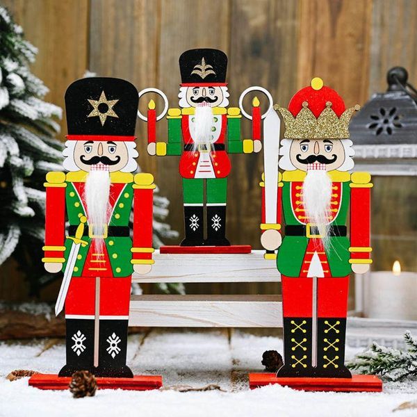 wooden nutcracker soldier doll figurines merry christmas decoration office home display ornaments gift
wooden nutcracker soldier doll figurines merry christmas decoration office home display ornaments gift