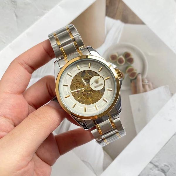 luxury stainless steel automatic watch hollow mechanical movement 316l steel strap surface diameter 42mm men wristwatches, Slivery;brown
luxury stainless steel automatic watch hollow mechanical movement 316l steel strap surface diameter 42mm men wristwatches, Slivery;brown