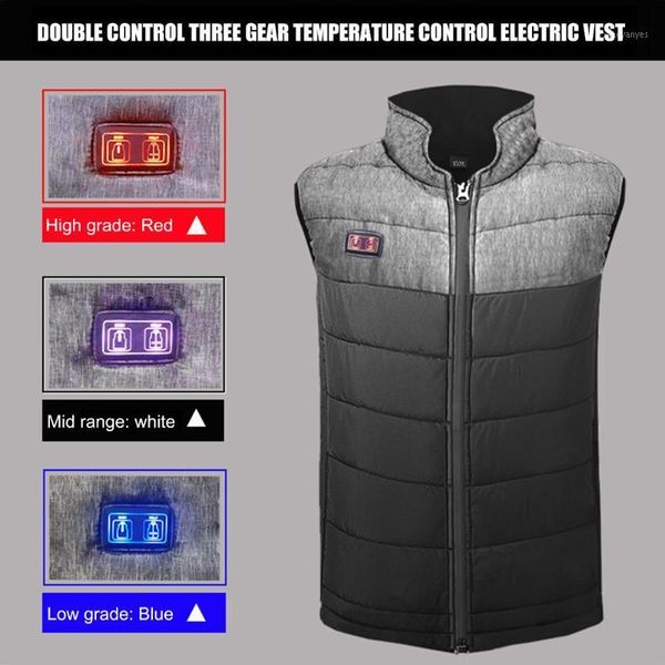 outdoor t-shirts ultra-thin dual control smart usb heating vest camping hiking golf warm electric thermal clothing down waistcoat1, Gray;blue
outdoor t-shirts ultra-thin dual control smart usb heating vest camping hiking golf warm electric thermal clothing down waistcoat1, Gray;blue
