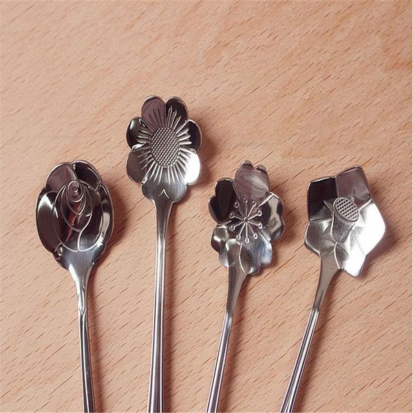 5pcs set tableware flower shape sugar stainless steel sunflower tea coffee spoon teaspoons ice flatware kitchen tool h jllrmp
5pcs set tableware flower shape sugar stainless steel sunflower tea coffee spoon teaspoons ice flatware kitchen tool h jllrmp
