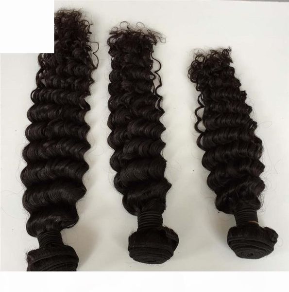 interlovehair hair wefts deep wave human hair extensions can be straightened hair weave in natural color, Black
interlovehair hair wefts deep wave human hair extensions can be straightened hair weave in natural color, Black