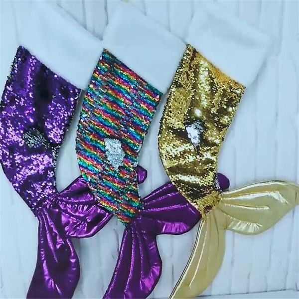 2020 2021 christmas xmas ornament reversible sequins mermaid stocking scales sequined tail socks tree hanging gift purse bag pack f102402
2020 2021 christmas xmas ornament reversible sequins mermaid stocking scales sequined tail socks tree hanging gift purse bag pack f102402