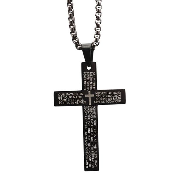 fashion stainless steel pendant christian bible prayer cross pendant men necklace charming gifts jewelry, Silver
fashion stainless steel pendant christian bible prayer cross pendant men necklace charming gifts jewelry, Silver