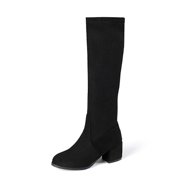 2021 the new style slimming party round the knee high-fashion black zipper high-heeled riding boots women's shoes kzsp
2021 the new style slimming party round the knee high-fashion black zipper high-heeled riding boots women's shoes kzsp
